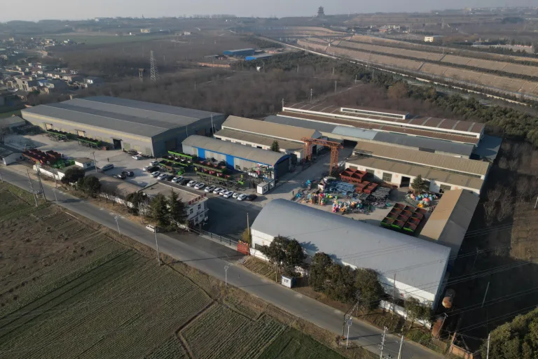 Blisson factory interior - large-scale playground equipment production line