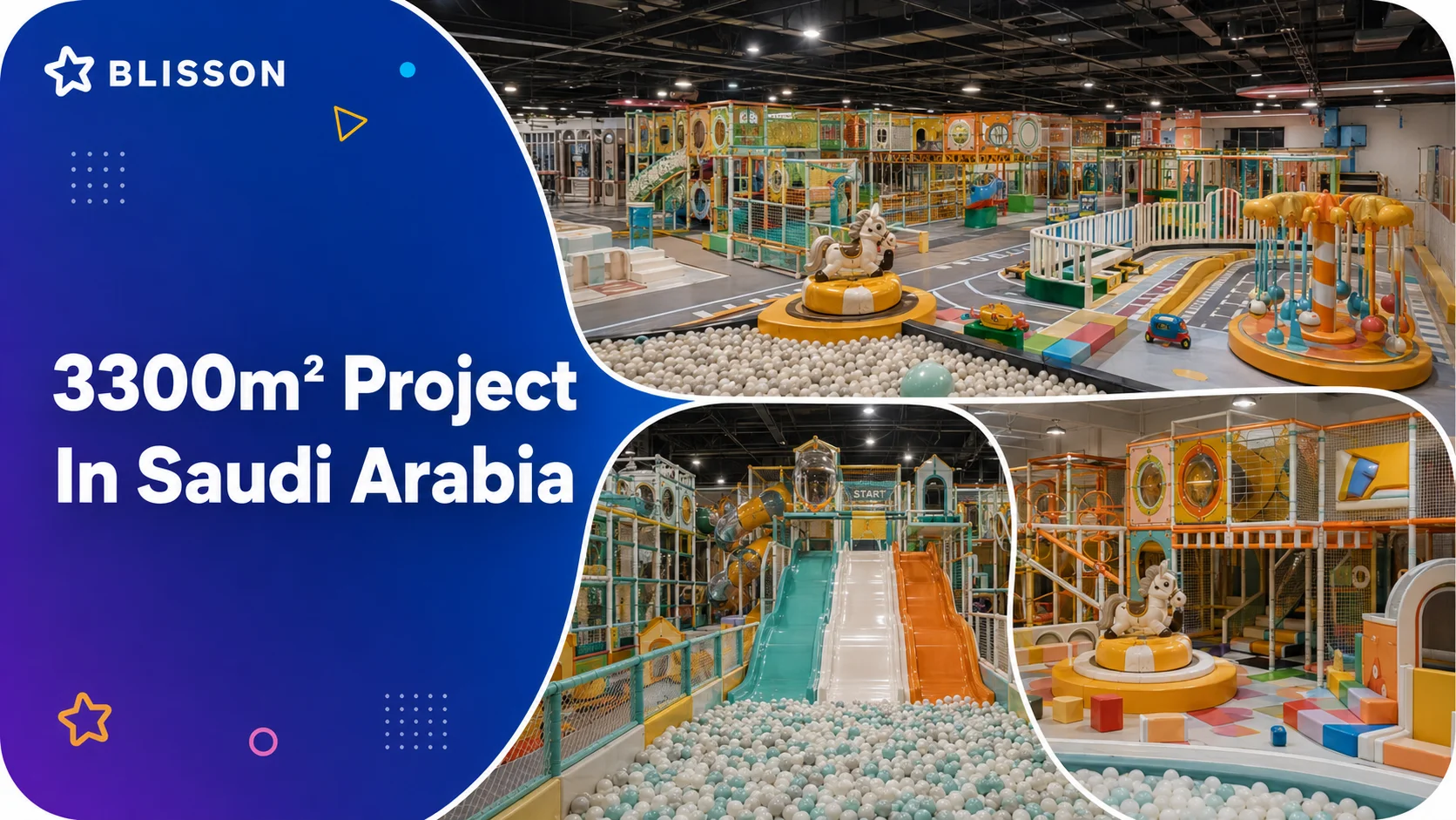 320m² Large Indoor Play Equipment