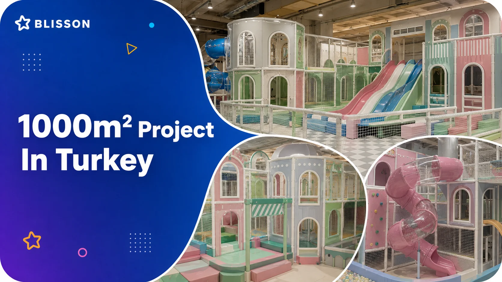 160m² Indoor Kids Playground