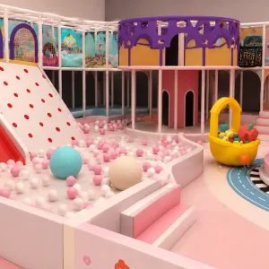 Medium & small shopping mall children entertainment zones